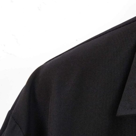 Casual Men's Black Shirt - Picture 7 of 8